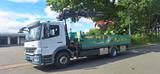 Mercedes-Benz Atego 1529. 4x2 Mit Kran Greifer und Funkfernbed