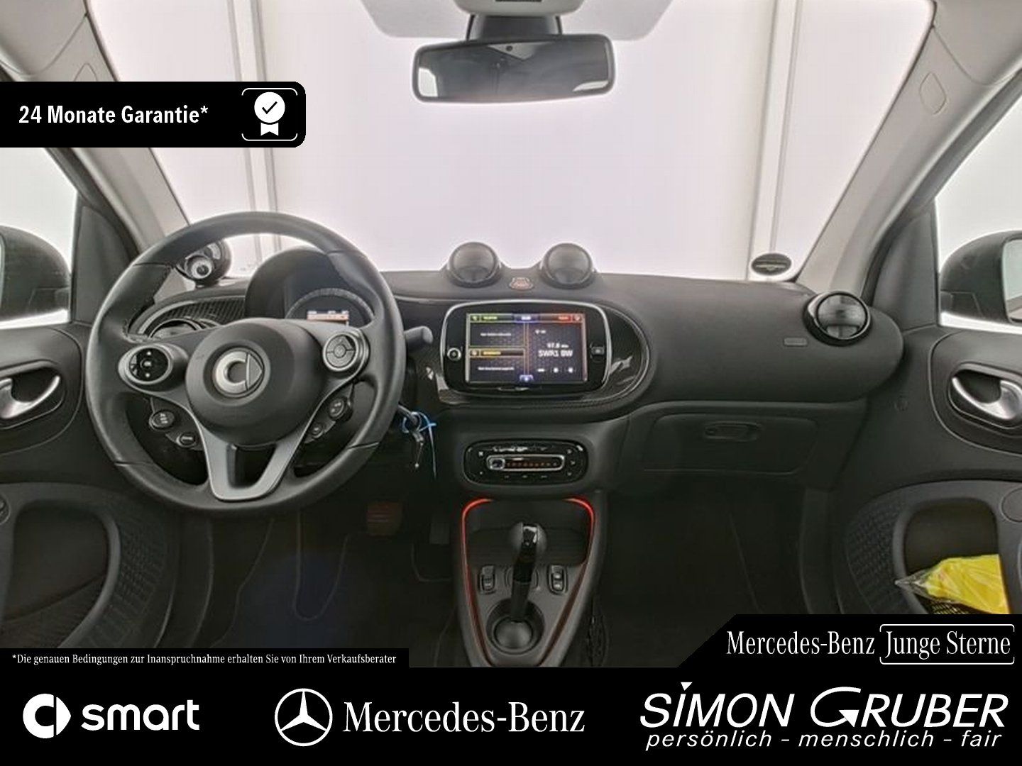 Fahrzeugabbildung Smart smart fortwo EQ Cabrio Excl. Leder Carbon 22KW