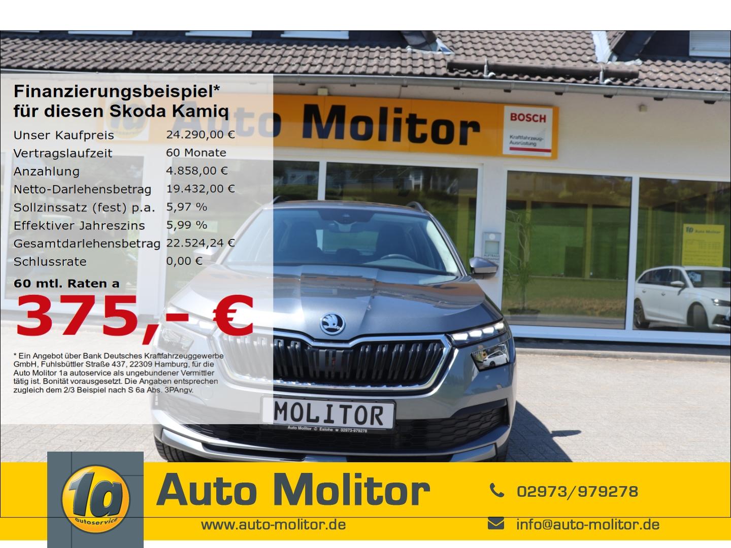 Skoda Kamiq Ambition AHK LED DSG. Apple CarPlay Androi