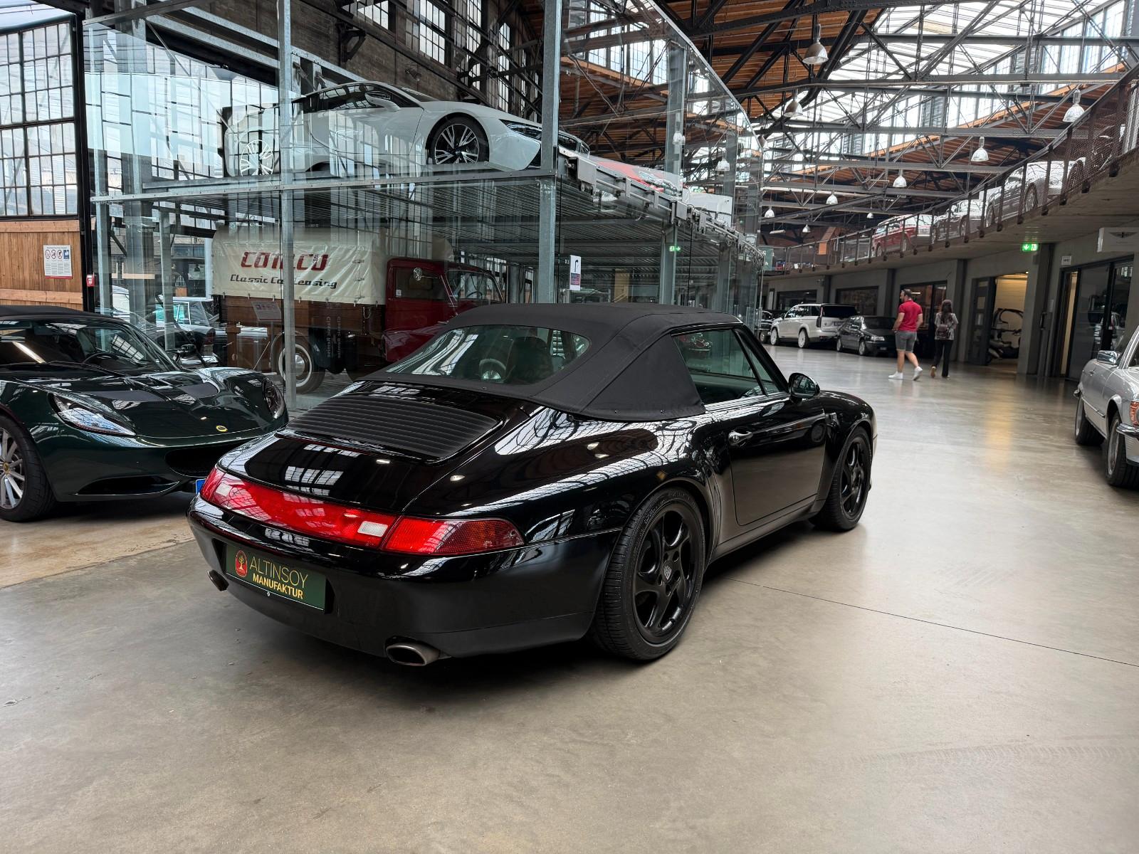 Porsche 993 Carrera Cabriolet BRD Schalter