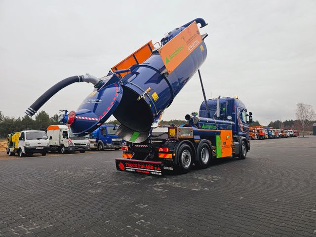 Scania Amphitec VORTEX ATEX vacuum suction Saugbagger