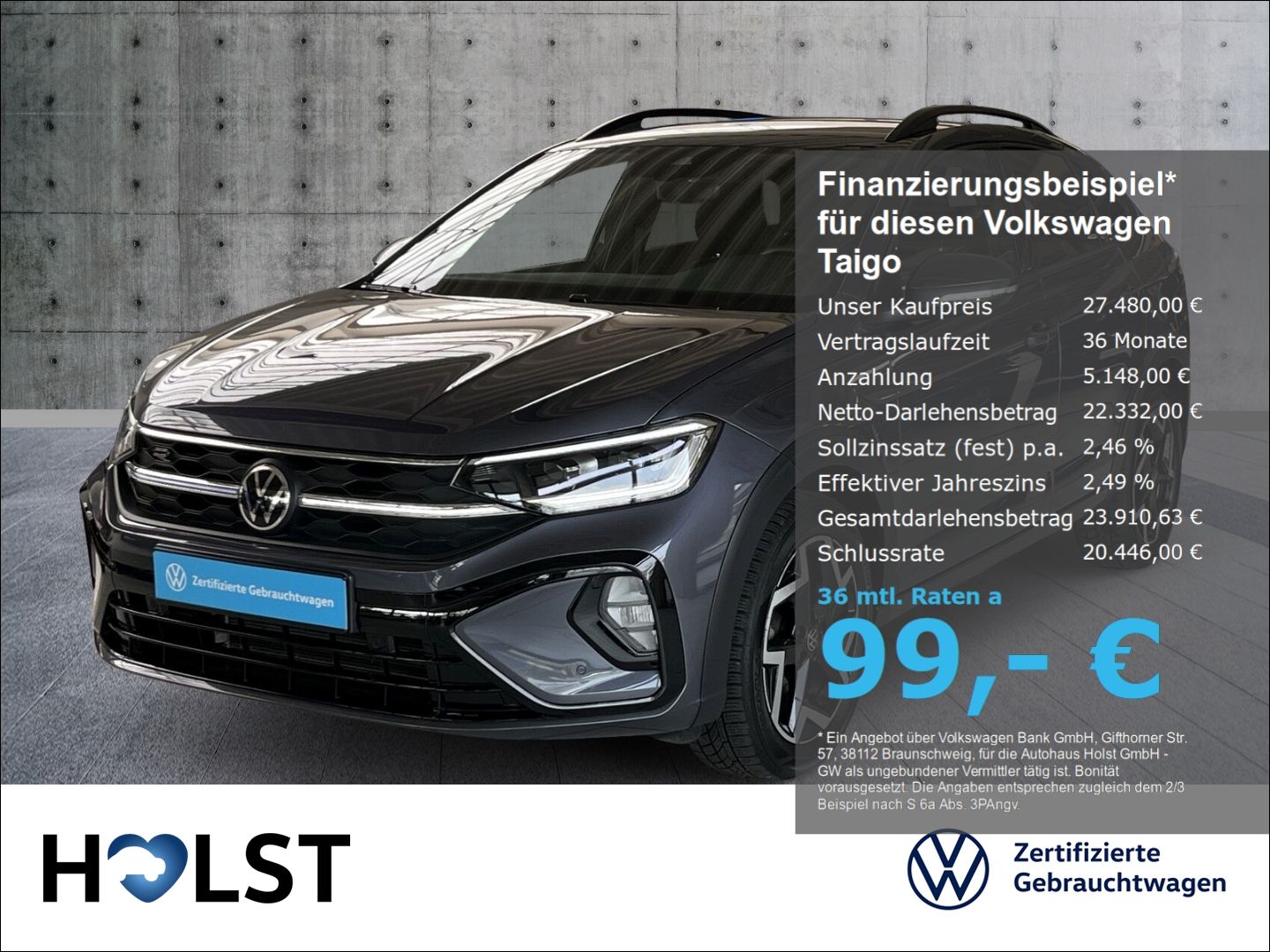Volkswagen Taigo 1.5TSI DSG R-Line IQ.DRIVE AHK GJR RüFaKa foto 1