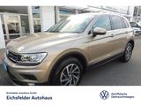 Volkswagen Tiguan 1.4 TSI Sound BMT - mit Benzin-Antrieb: Beige, mit Android Auto, mit Klimaanlage