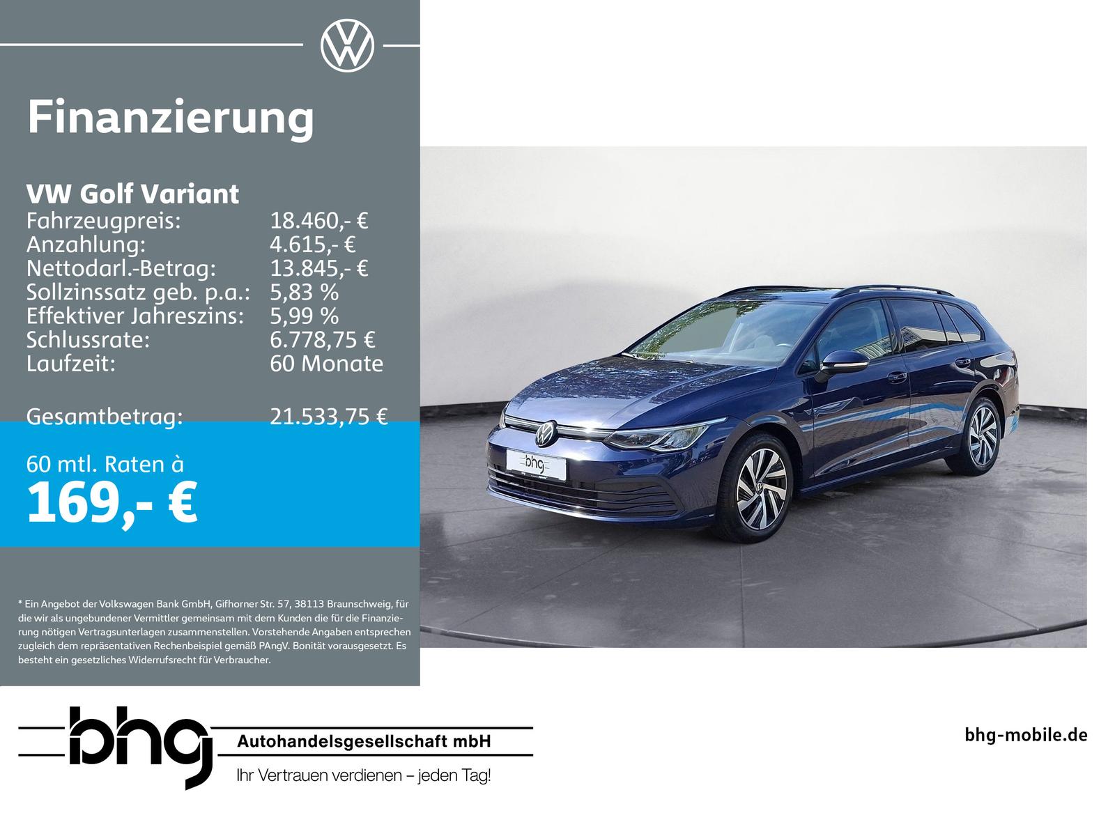 Volkswagen Golf Variant 2.0 TDI LIFE