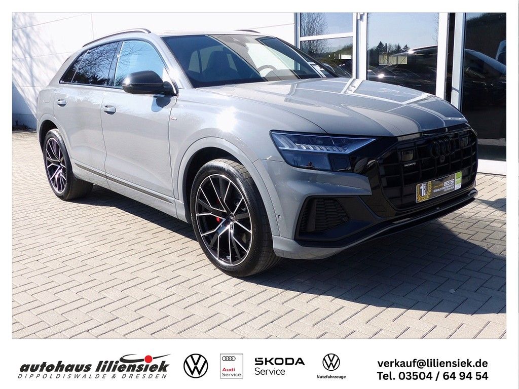 AUDI Q8 competition+ 50 TDI S line B&amp;O/LUFT/AHK/22ZOL