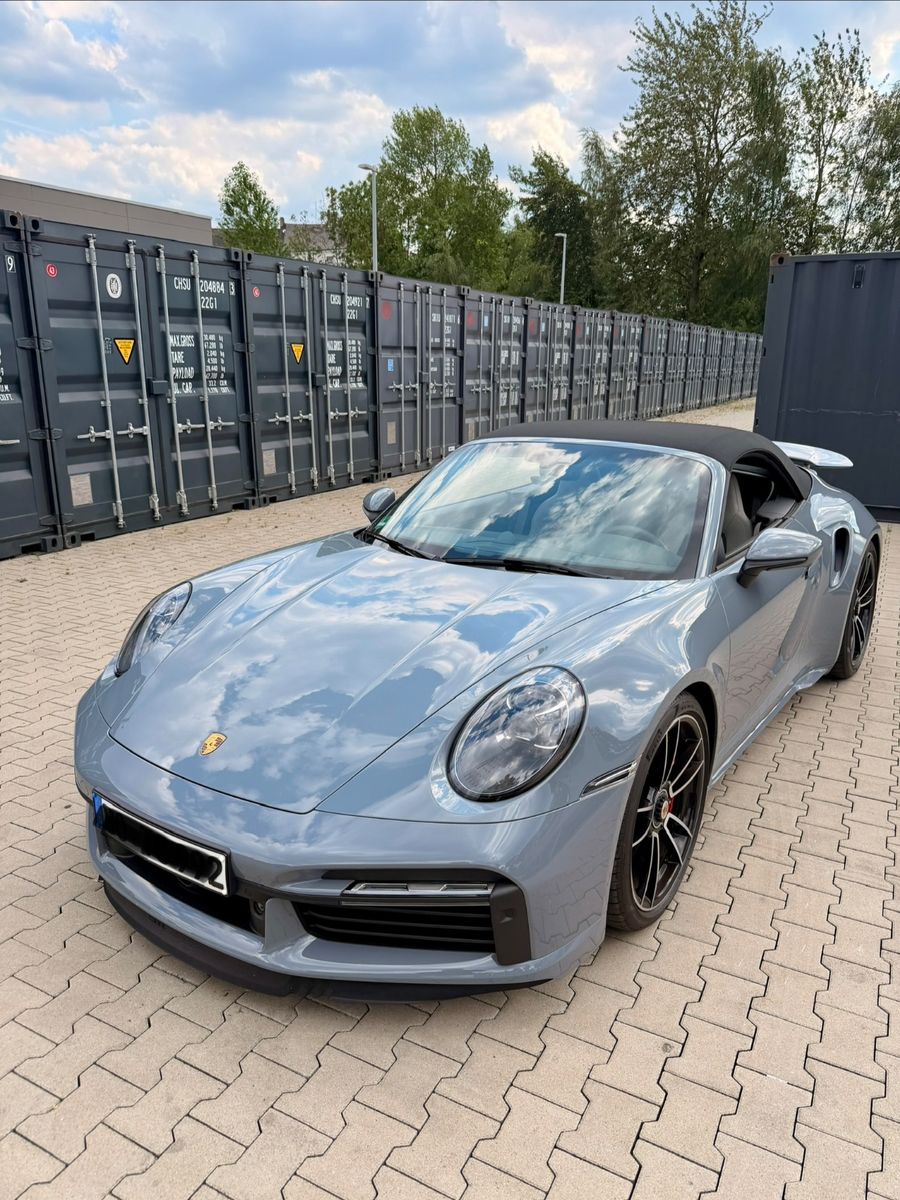 PORSCHE 992 Turbo Cab. Lift Approved Garantie Burmester 