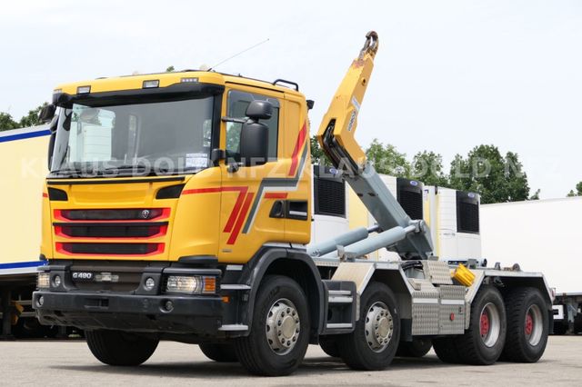 Scania R 490 Abrollkipper Mobas Retarder Kamera Euro 6