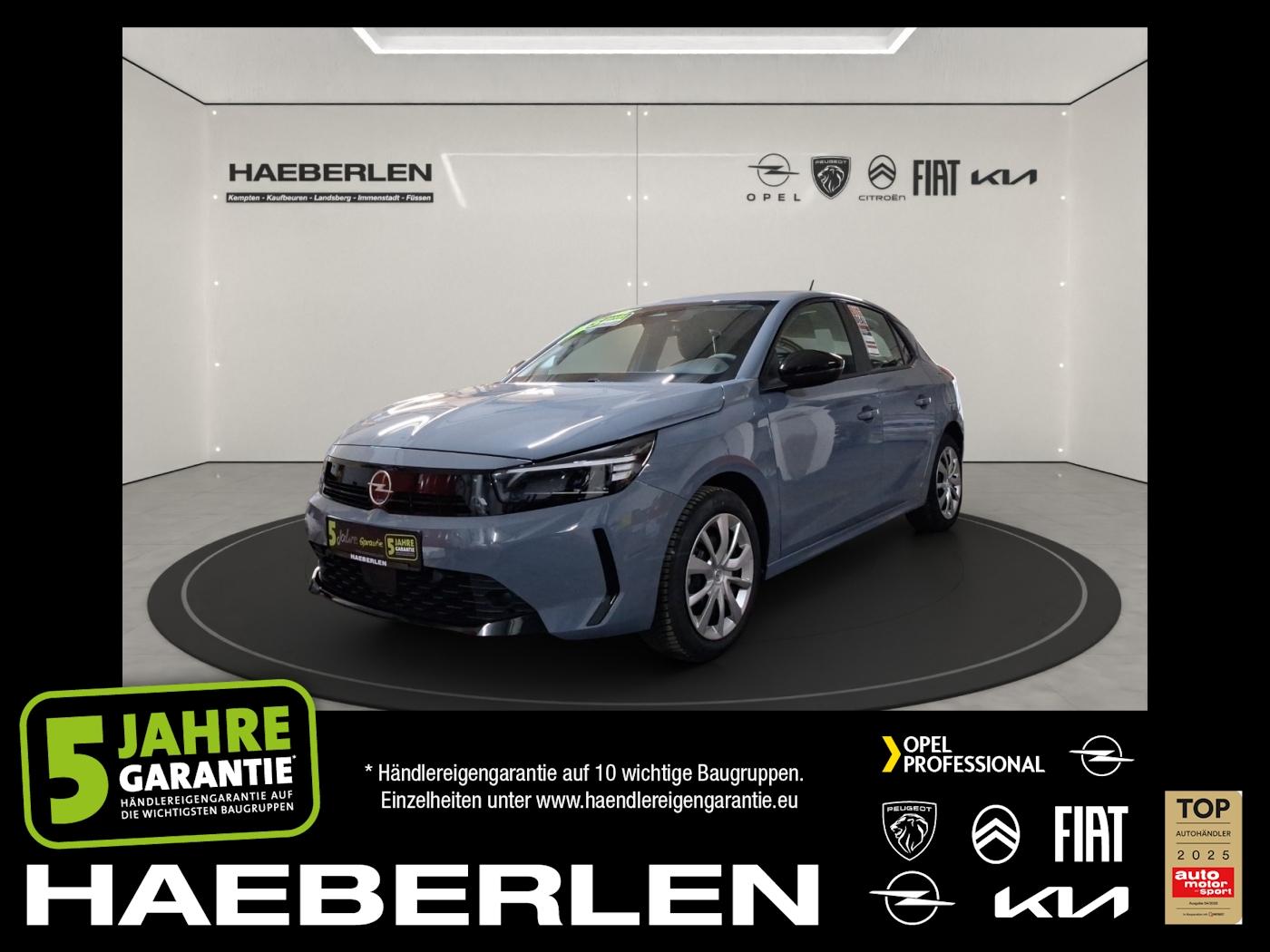 Opel Corsa F 1.2 Turbo Edition LED+SHZ+Fernlichtass.