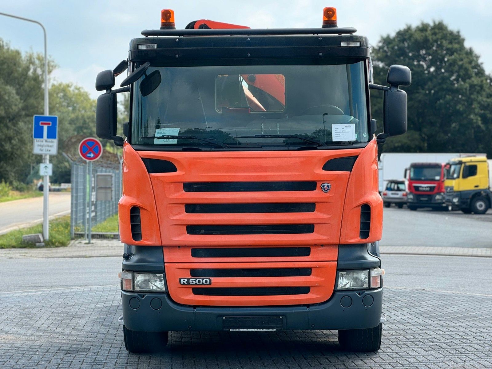 Fahrzeugabbildung Scania R 500 V8 SZM  PK29002 4x hydr. 4-Punkt Abstz 6x4