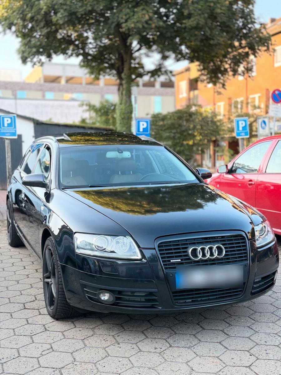 Audi A6 2006 — rear view