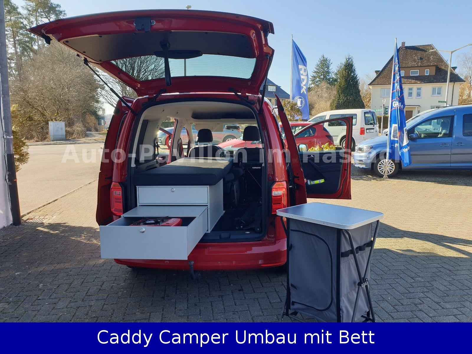 Volkswagen Caddy 1.2 TSI Join Campingbett Dachreling AHK