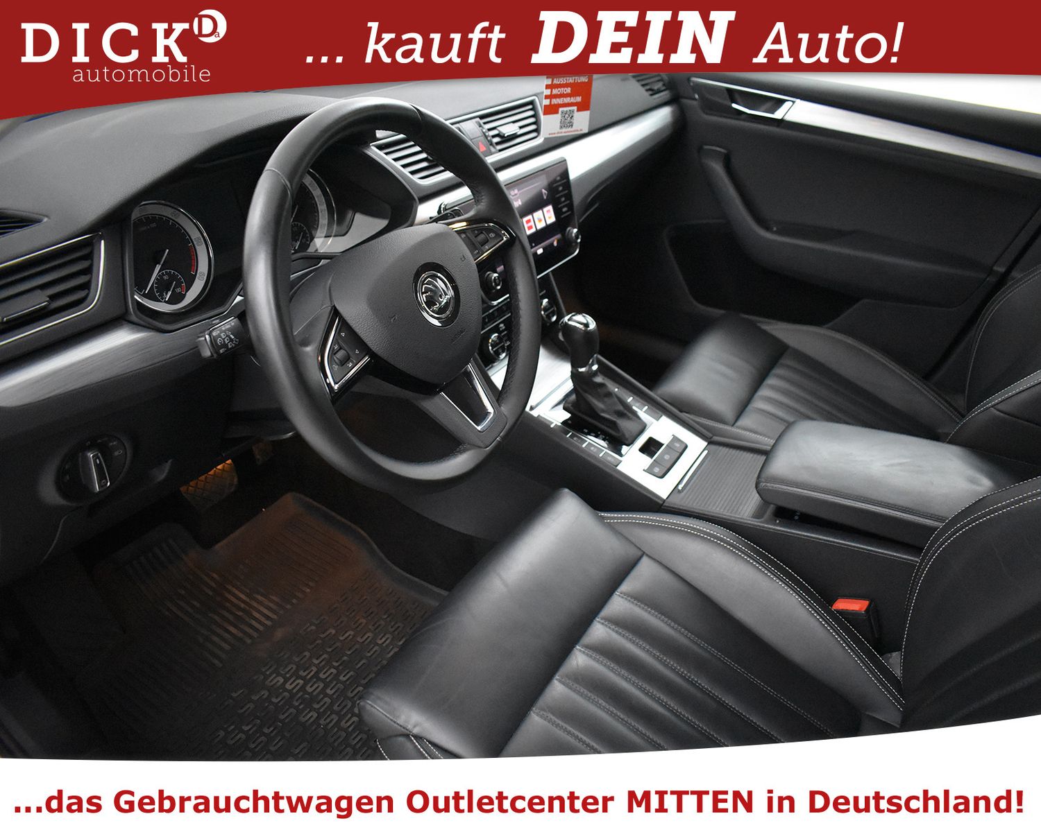 SKODA Superb 2.0d DSG Ambit VOLL LEDER+MEMO+SHZ+LED+19 - Image 10