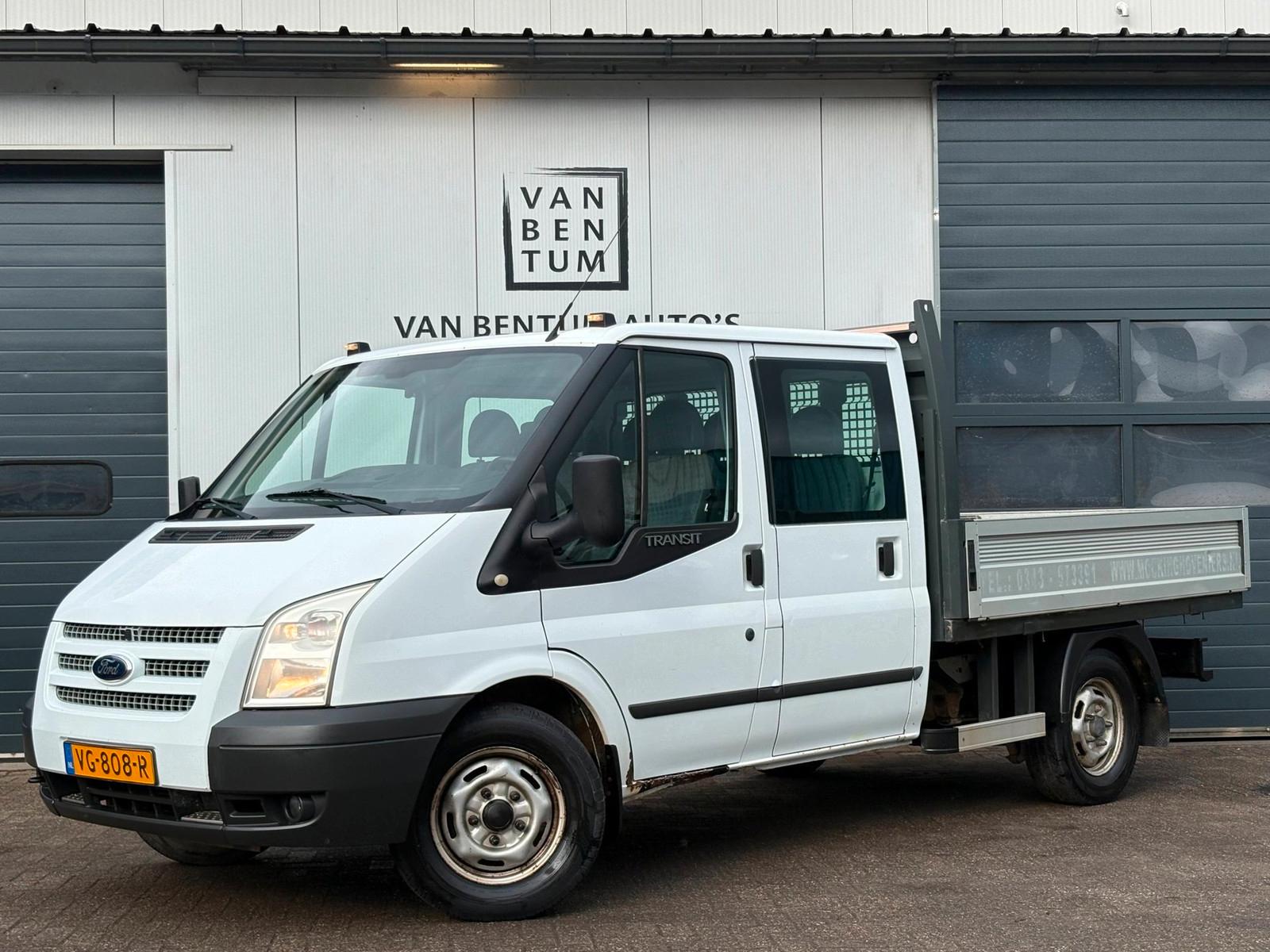 Ford Transit 330M 2.2 TDCI 125pk RWD DC 6-pers. OPEN 
