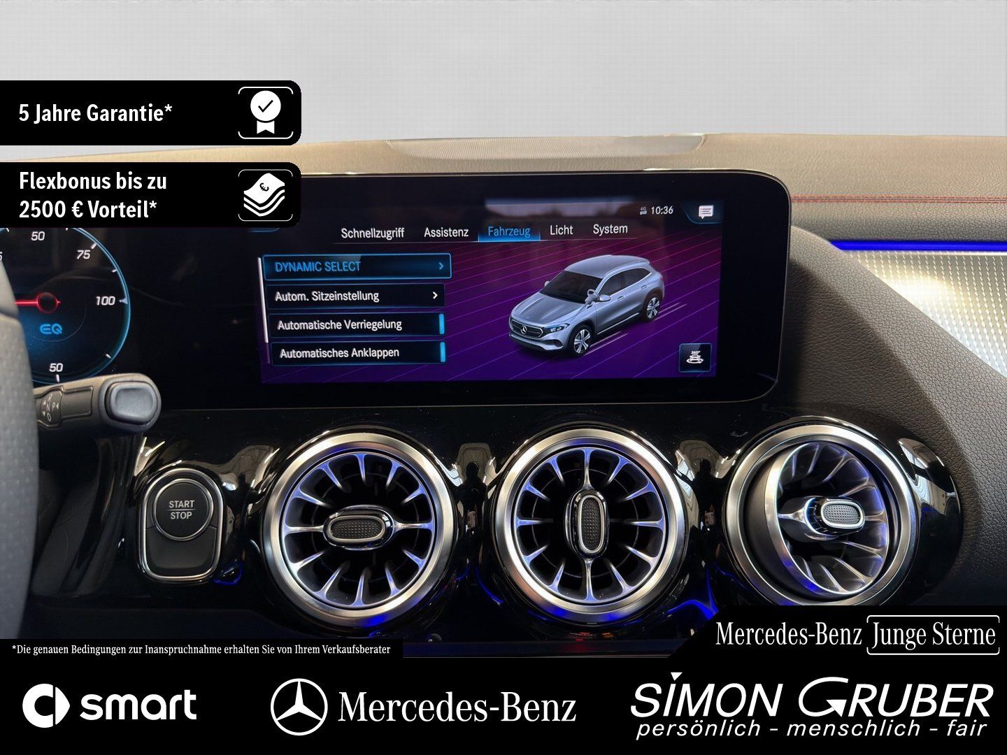 Fahrzeugabbildung Mercedes-Benz EQA 250 AMG Night Distronic Burm Ambi KeylessGo