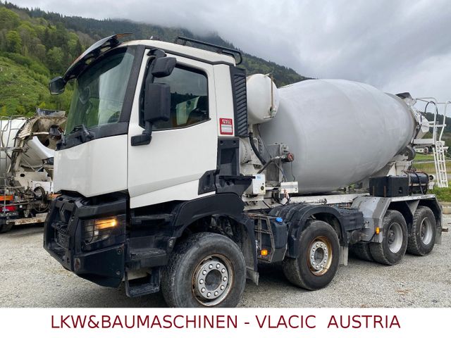 Renault K - HD  8X4 Betonmiscer 9m3