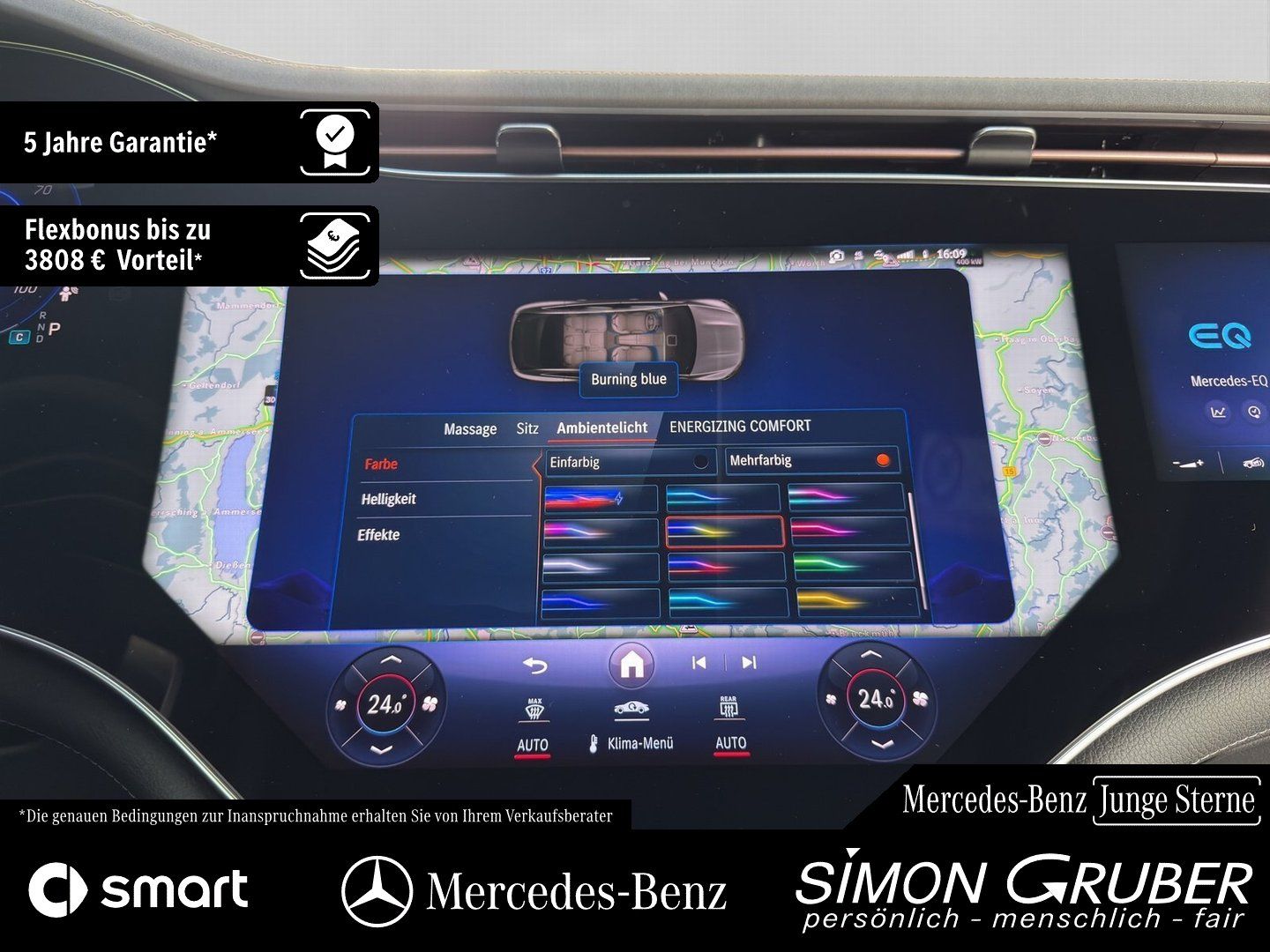 Fahrzeugabbildung Mercedes-Benz EQS 580 4M SUV AMG Premium+ Massage AHK 7 Sitze