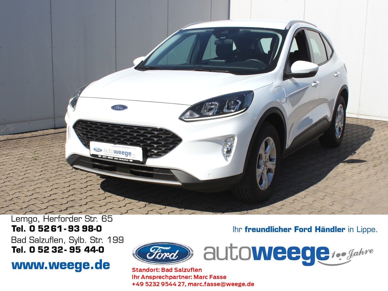 Fahrzeugabbildung Ford Kuga Plug-In Hybrid Cool & Connect 2,5 Duratec