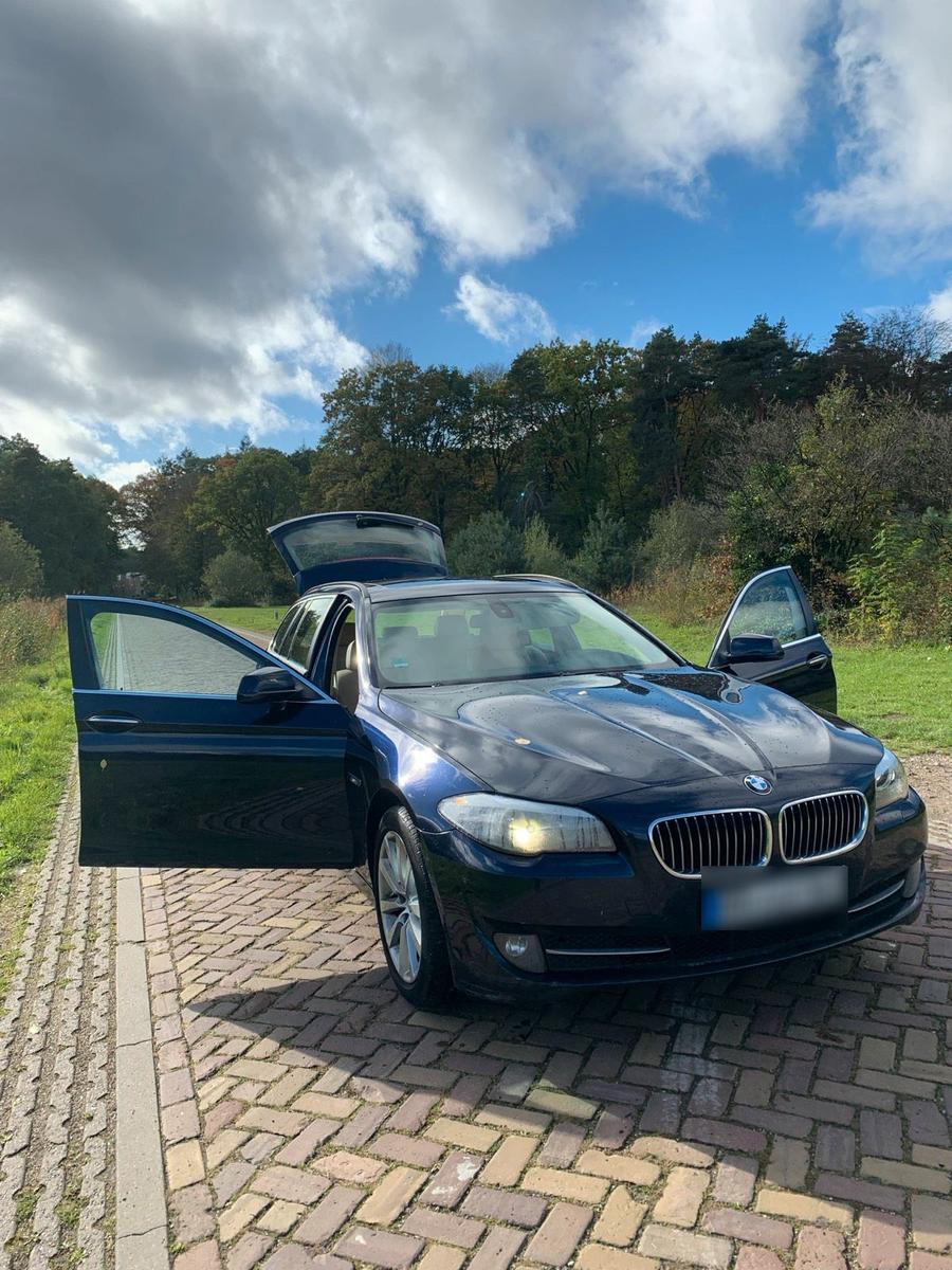BMW 530 2010 — rear view
