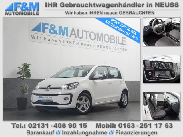 Volkswagen up! 1.0 44kW BMT move up! Klima Sitzhz Alu