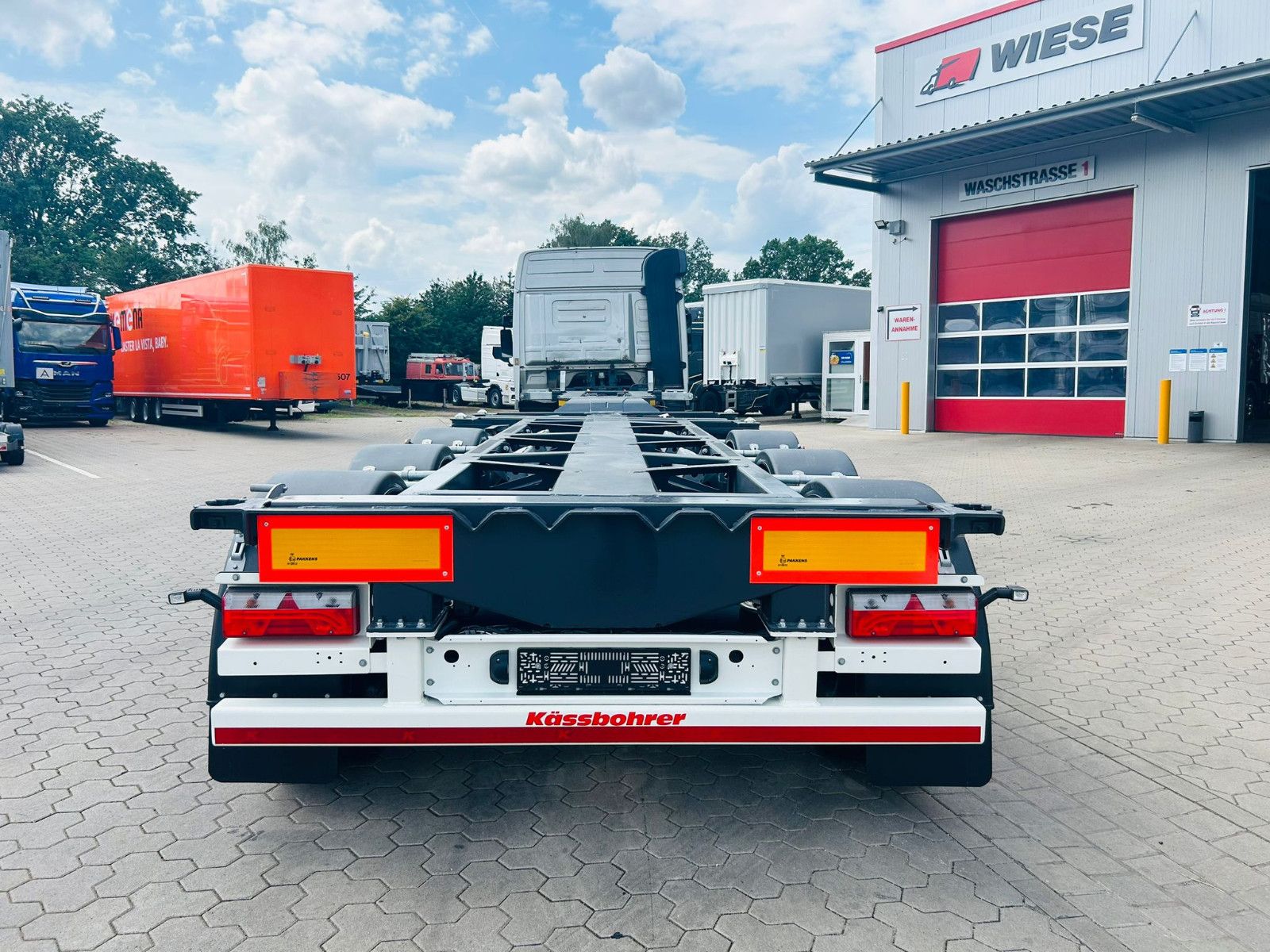 Fahrzeugabbildung Kässbohrer K.SHG Multi Containerchassis ausziehbar
