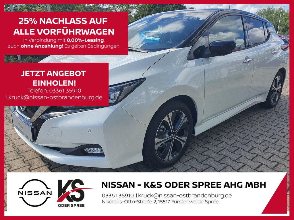 Nissan Leaf Tekna-OP 40kWh LED 360 BFS LM VL BL