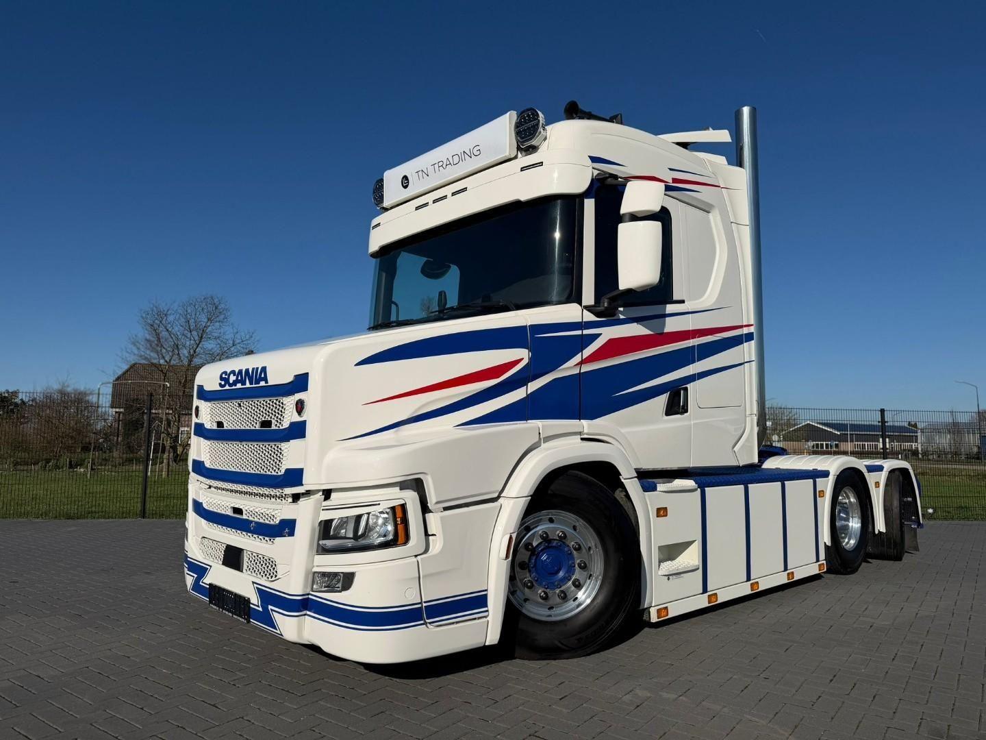Scania T650 V8, TUFT TORPEDO, KLAPPEN AUSPUFF, LENKUNG,