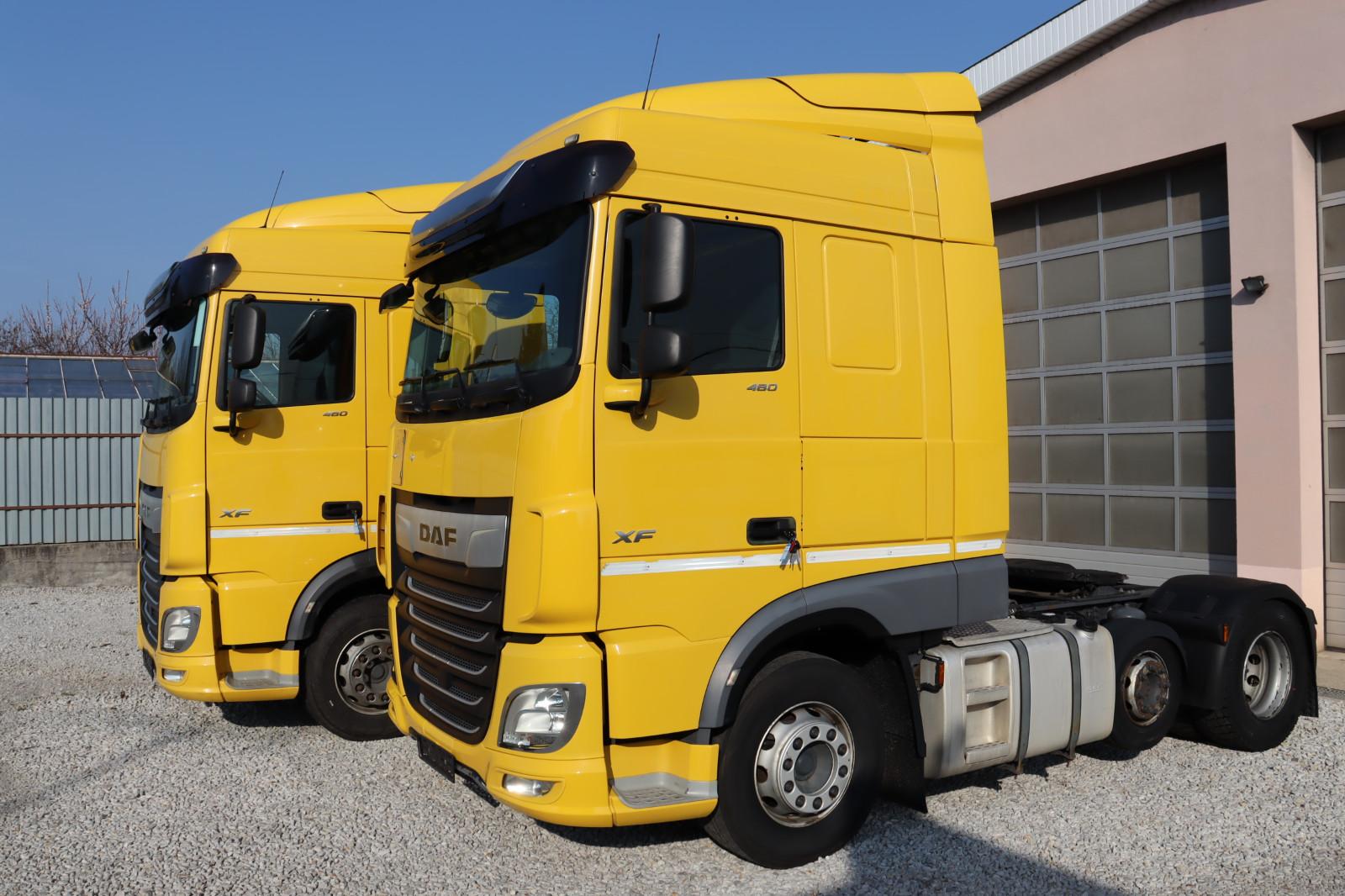 DAF 480 XF 6x2 ,NEU REIFEN 8x,STANDKLIMA,ACC,2 STUCK