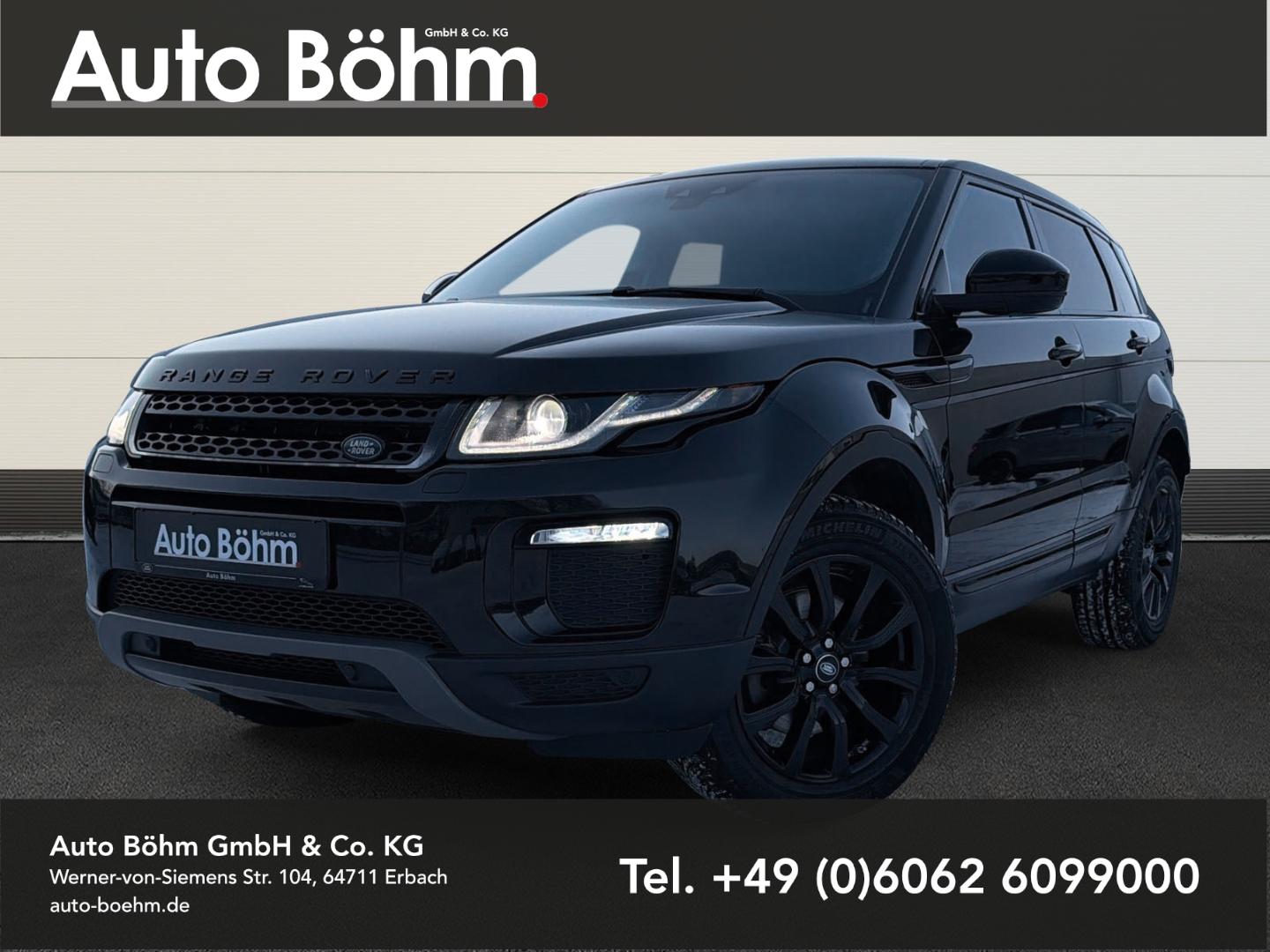 Land Rover Range Rover Evoque SE TD4 Black Edition+NAV+DAB+