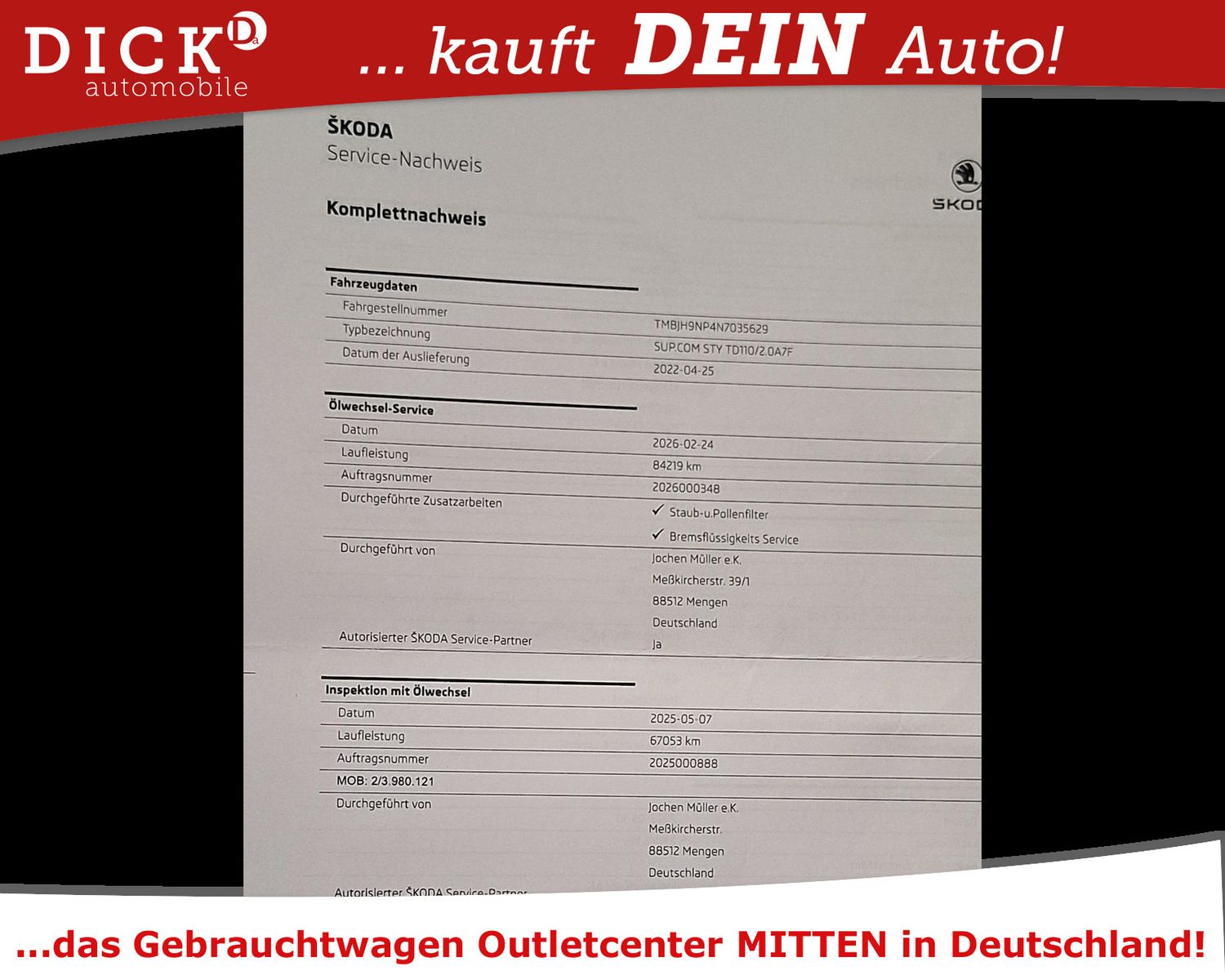 Fahrzeugabbildung SKODA Superb Co 2.0d DSG Premium LED/NAVI/VIRTU/ACC/8F