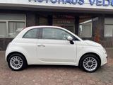 Fiat 500C Lounge Verdeck rot Inspektion neu - Fiat 500C aus 2013