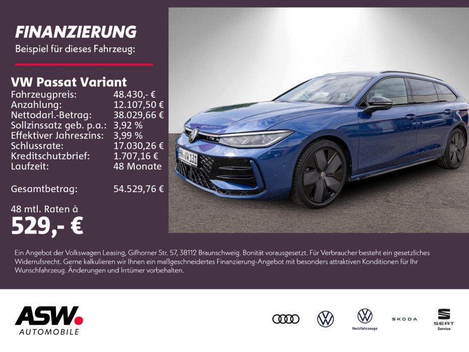 Volkswagen Passat Variant R-Line 4Motion 2.0TDI DSG HUD AHK
