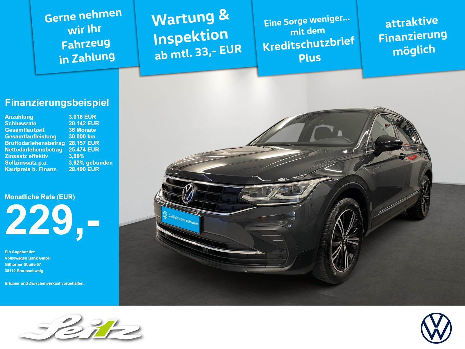 Volkswagen Tiguan 1.5 TSI Move *MATRIX*NAVI*PARKSENSOR*