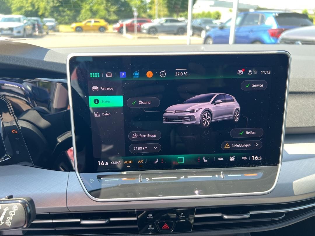 Fahrzeugabbildung Volkswagen Golf App-Connect.Climatronic.RFK.GJR.uvm. Kamera