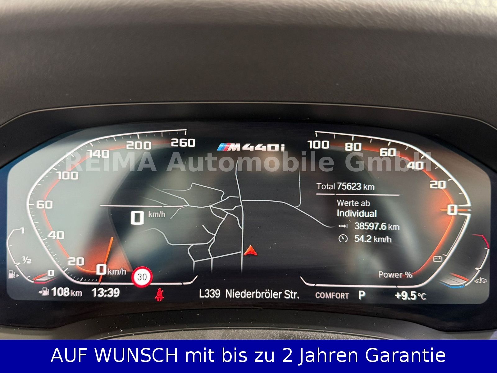 Fahrzeugabbildung BMW M440i Cabrio xDrive, M-Sport, LED, HUD, ACC