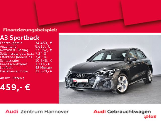 Audi A3 Sportback e-tron S line 40 TFSIe ACC virtual