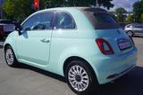Fiat 500C Lounge Android Apple PDC Faltdach - blaue Fiat 500C