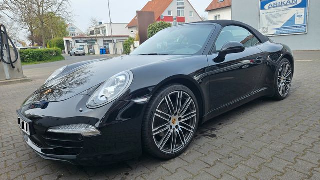 PORSCHE 991 Carrera 2 Cabriolet Black Edition , deutsch