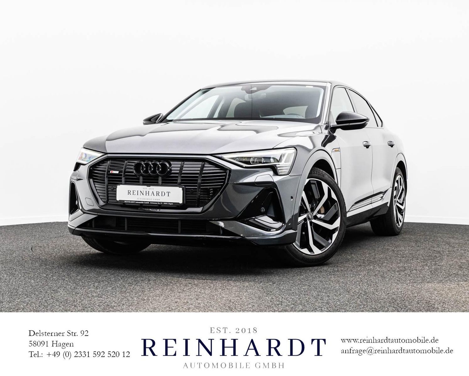 AUDI E-TRON SPORTBACK 50 S LINE BLACK/AIR-SUS/KAMERA