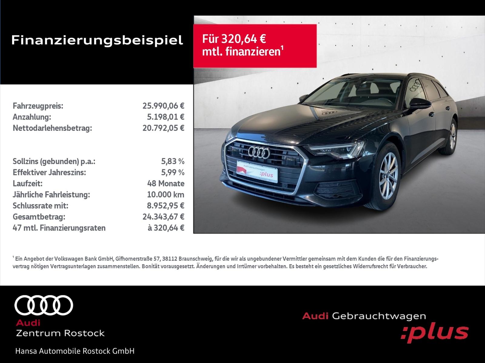 Audi A6 Avant 40 TDI S tronic+Navi+Matrix+Carplay+Vir