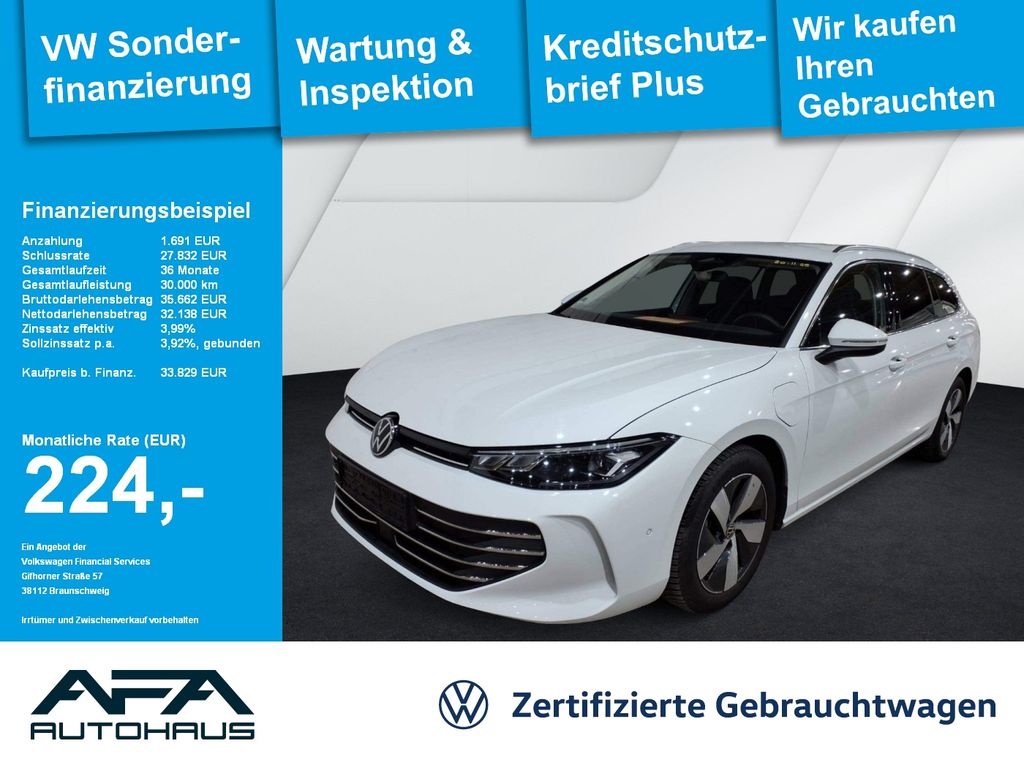Passat Var. 1.5 eHybrid Business DSG AHK*NAV*RFK