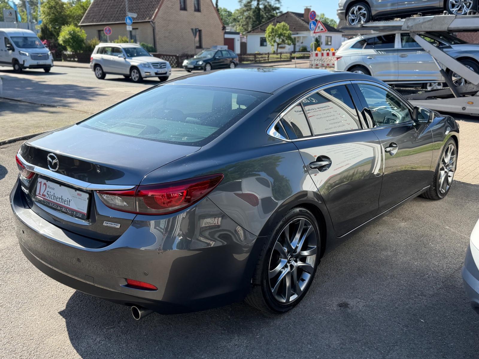 Mazda 6 Lim. Sports-Line/LED/Head Up/Navi/Keyless/Bose