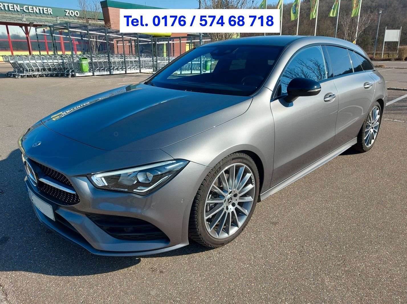 MERCEDES-BENZ CLA 200 SB,  Unfallfrei mit AMG- &amp; Night Paket,