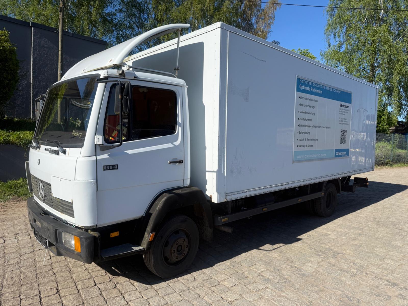 Mercedes-Benz 814 Koffer +  LBW 1 to., Blatt/Blatt, 6 Zylinder