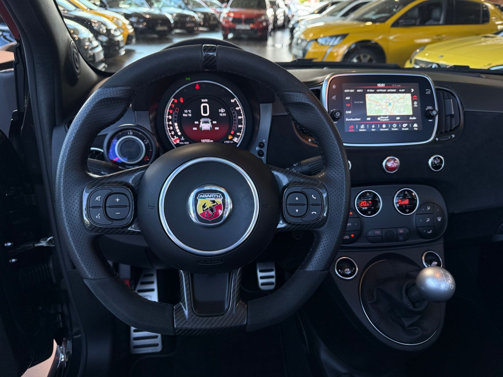 Fahrzeugabbildung Abarth 595C Competizione NAVI ALU