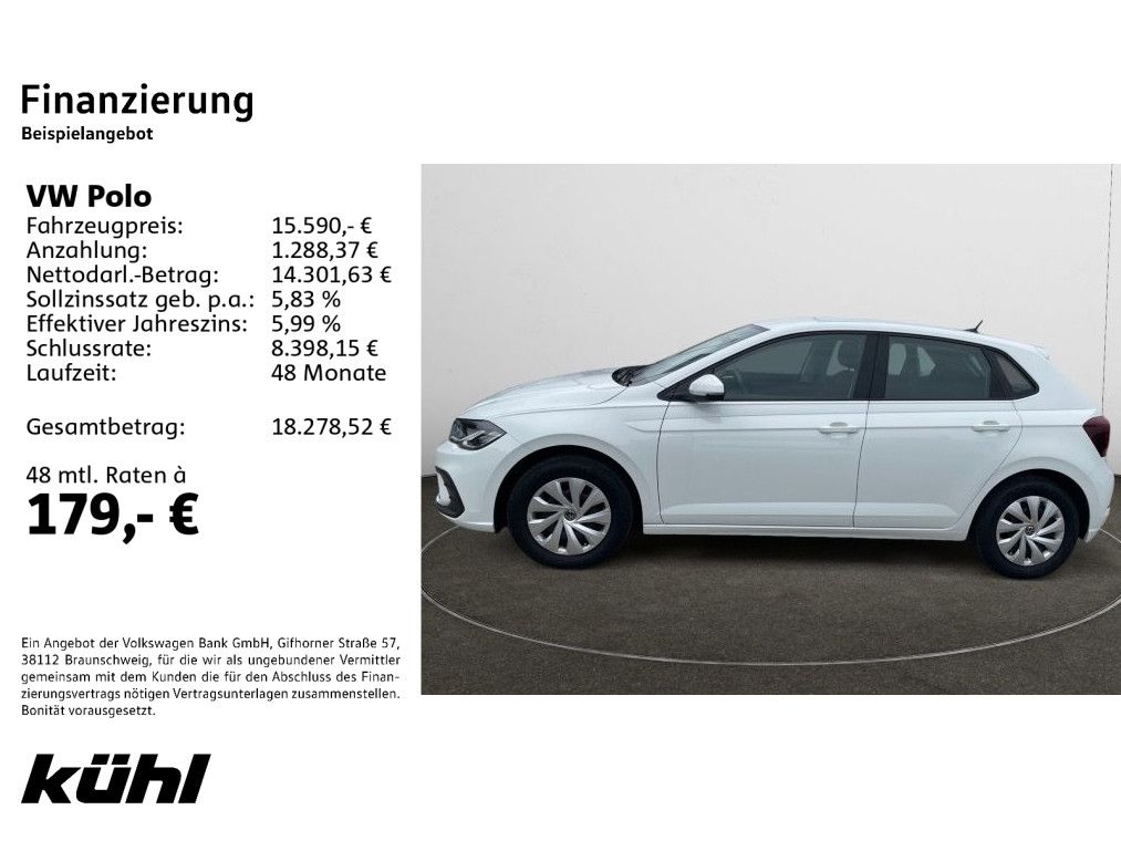 Volkswagen Polo VI 1.0 TSI Life Navi,SHZ., imagem 2