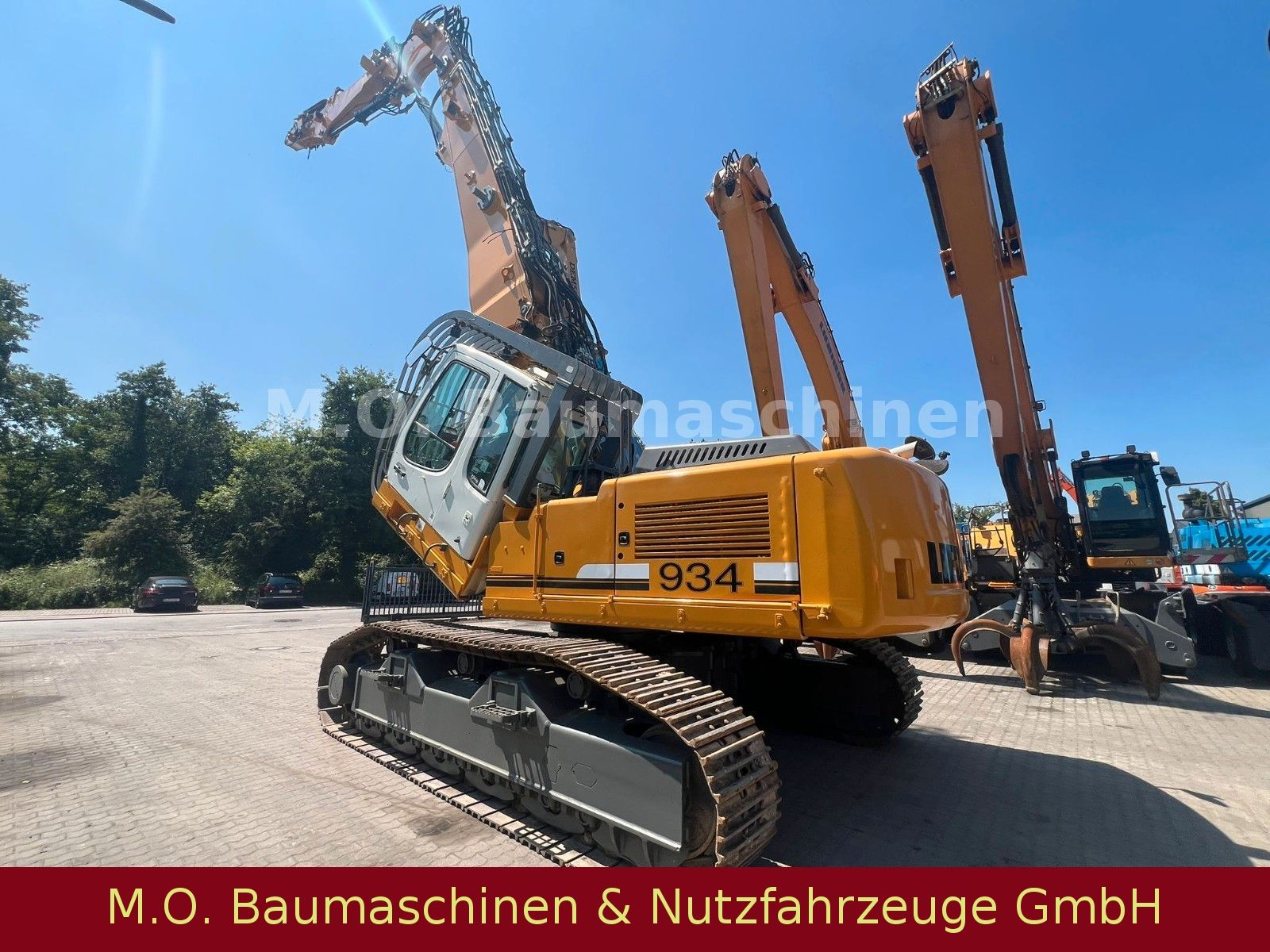 Fahrzeugabbildung Liebherr R 934 C HV-HD Litronic / Abbruchbagger /
