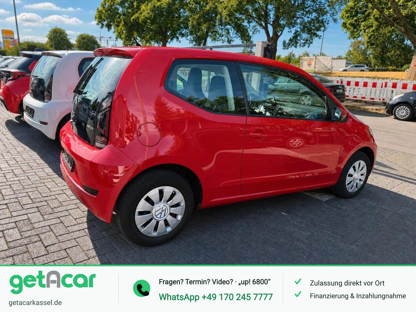 Volkswagen Up 1.0*DAB*BLUETOOTH*USB*ROT*2-TÜRIG, миниатюра 10