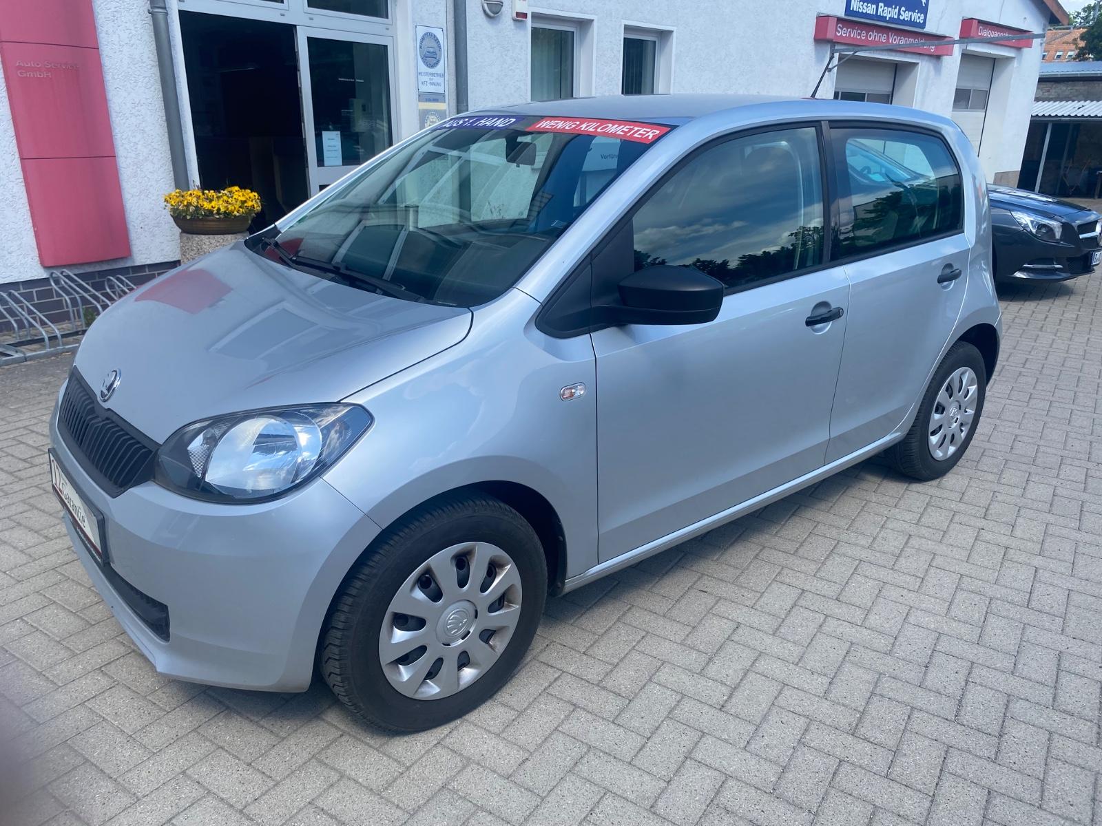 Skoda Citigo Active, 1.Hd.,  Klima, 53.TKM,  TÜV04/28,