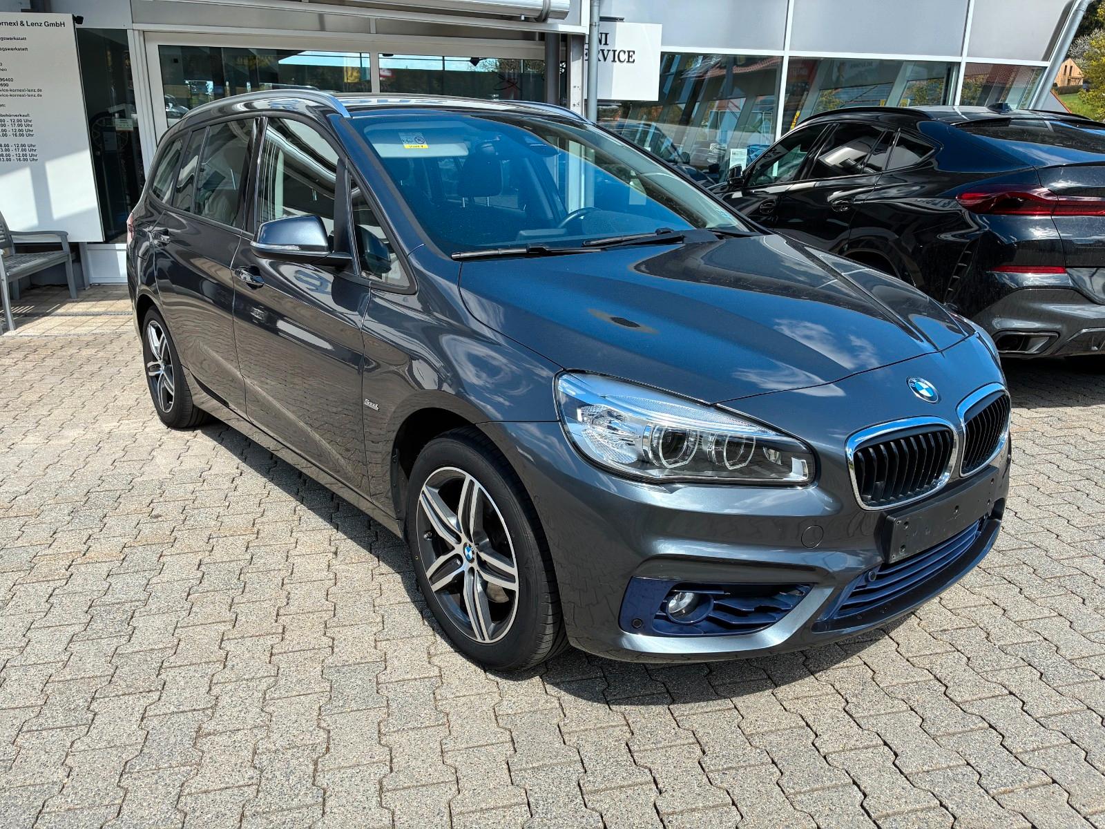 BMW 218 i Gran Tourer Sport Line 3. Sitzreihe LED