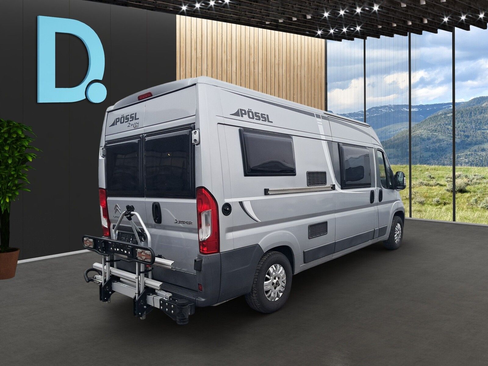 Fahrzeugabbildung Pössl 2Win Citroen Fahrradträger,Radio